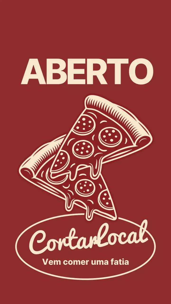 Publicação no Instagram sobre o anúncio da Red Retro Pizza