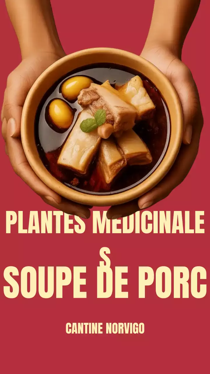 Publicité pour la soupe traditionnelle rouge sur Instagram