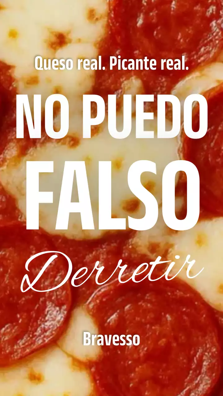 Publicación de Instagram de la promoción de Red Bold Pizza