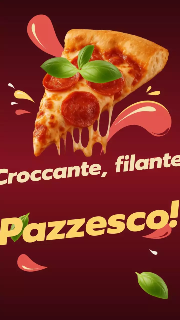 Pubblicità di Red Bold Pizza su Instagram
