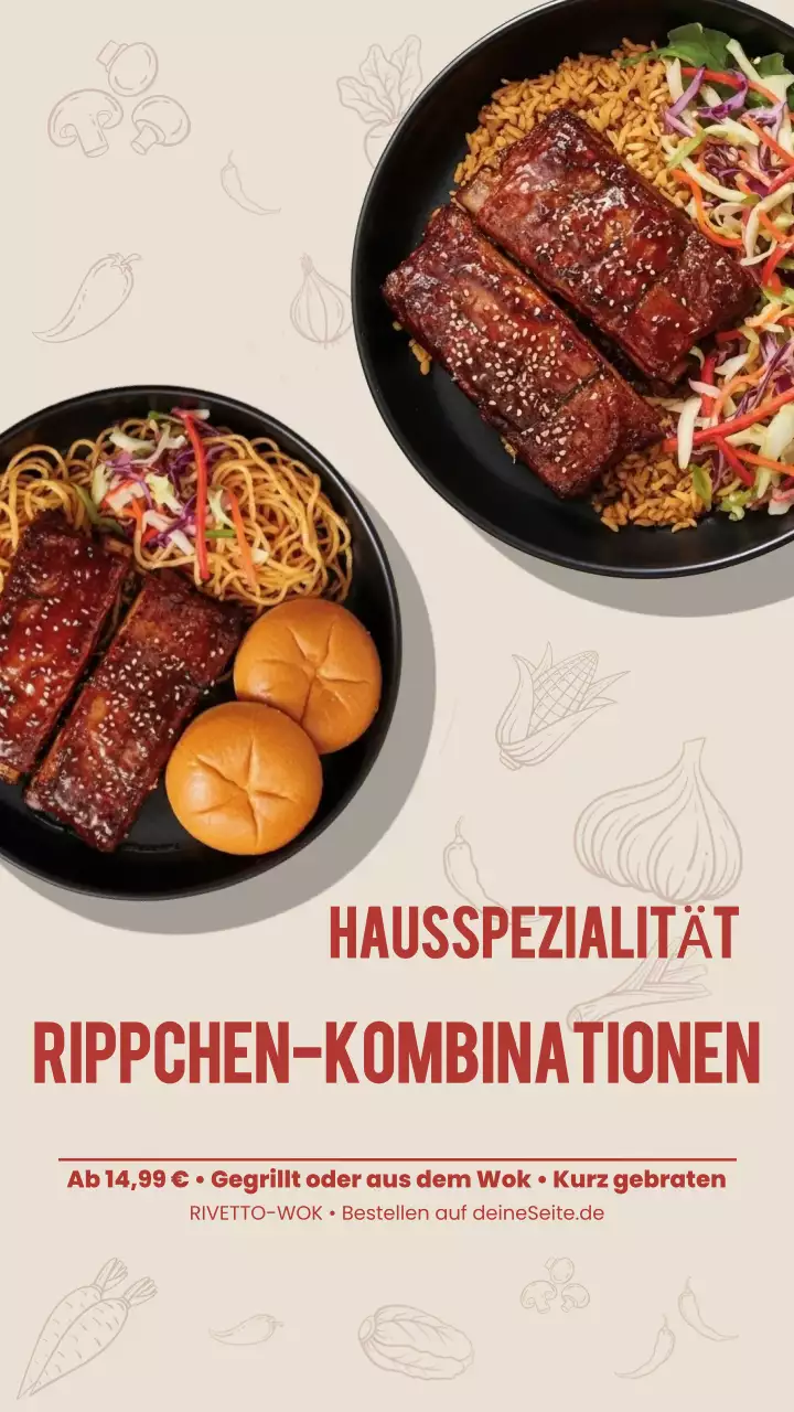 Instagram-Story zur Red Bold Food-Werbung