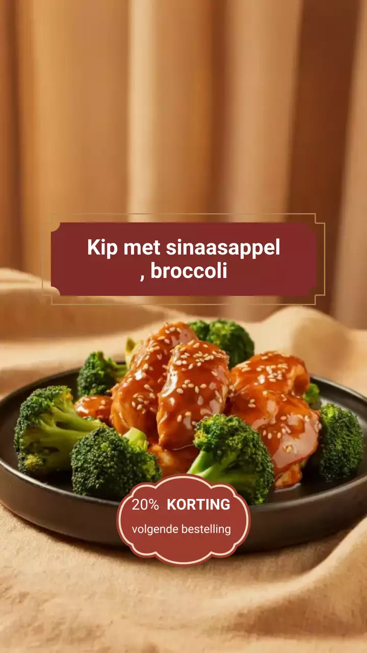 Beige Cartoon Keuken Promotie Instagram Verhaal