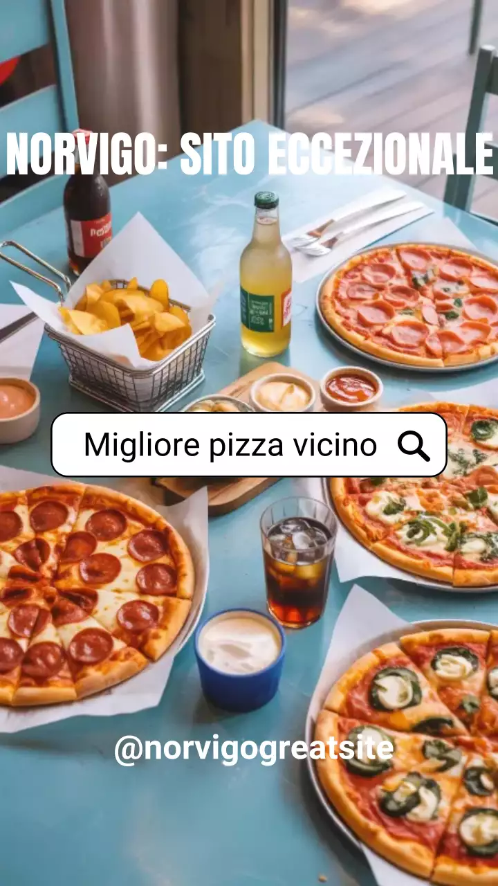 Pubblicità di Blue Modern Pizza su Instagram