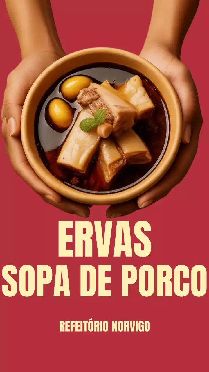 Anúncio da Sopa Tradicional Vermelha no Instagram