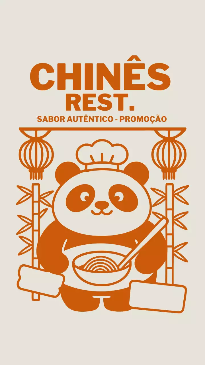 História do Instagram de promoção do restaurante tradicional Orange