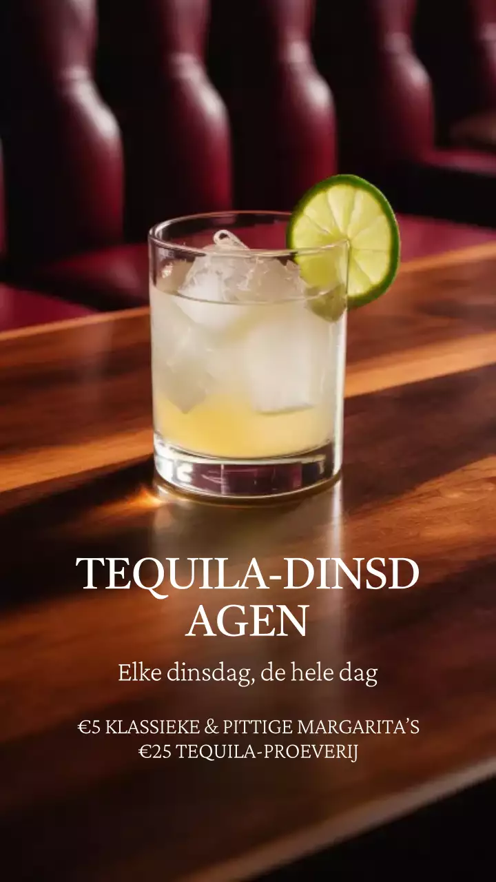 Wood Classic Margarita Promotie Instagram Verhaal