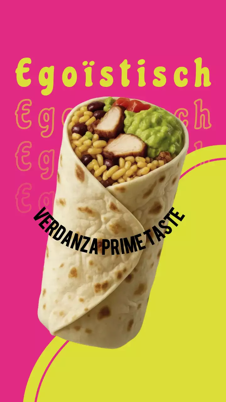 Roze Retro Food Advertentie Instagram Story