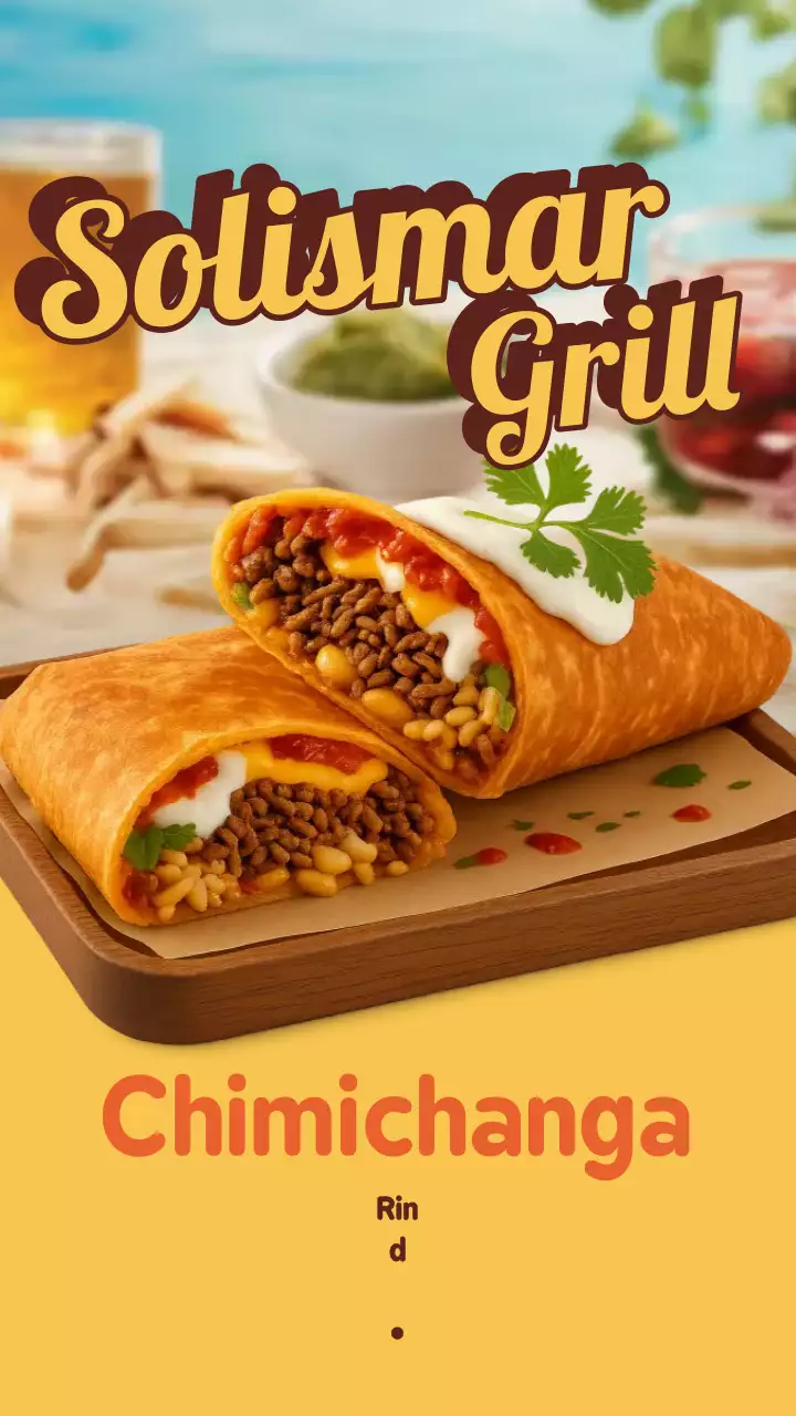 Instagram-Story zur Promotion von Yellow Retro Chimichanga