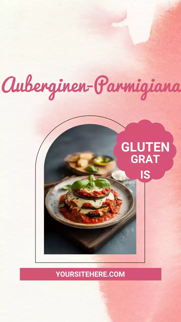 Beige Minimal Food Werbung Instagram Story