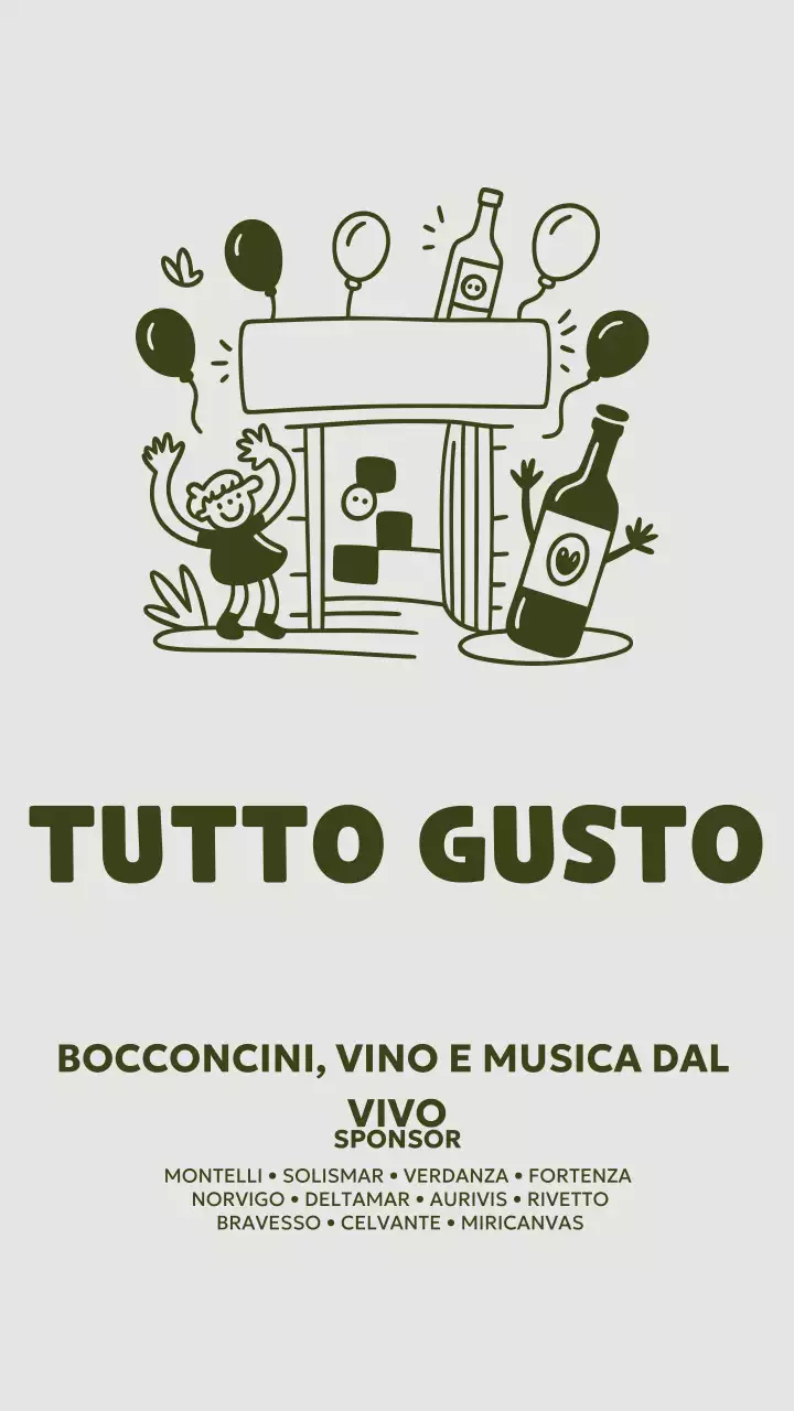 Post Instagram dell'evento Green Retro Food