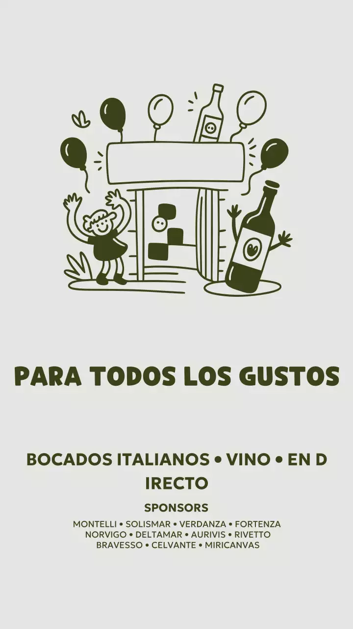 Publicación de Instagram del evento gastronómico Green Retro
