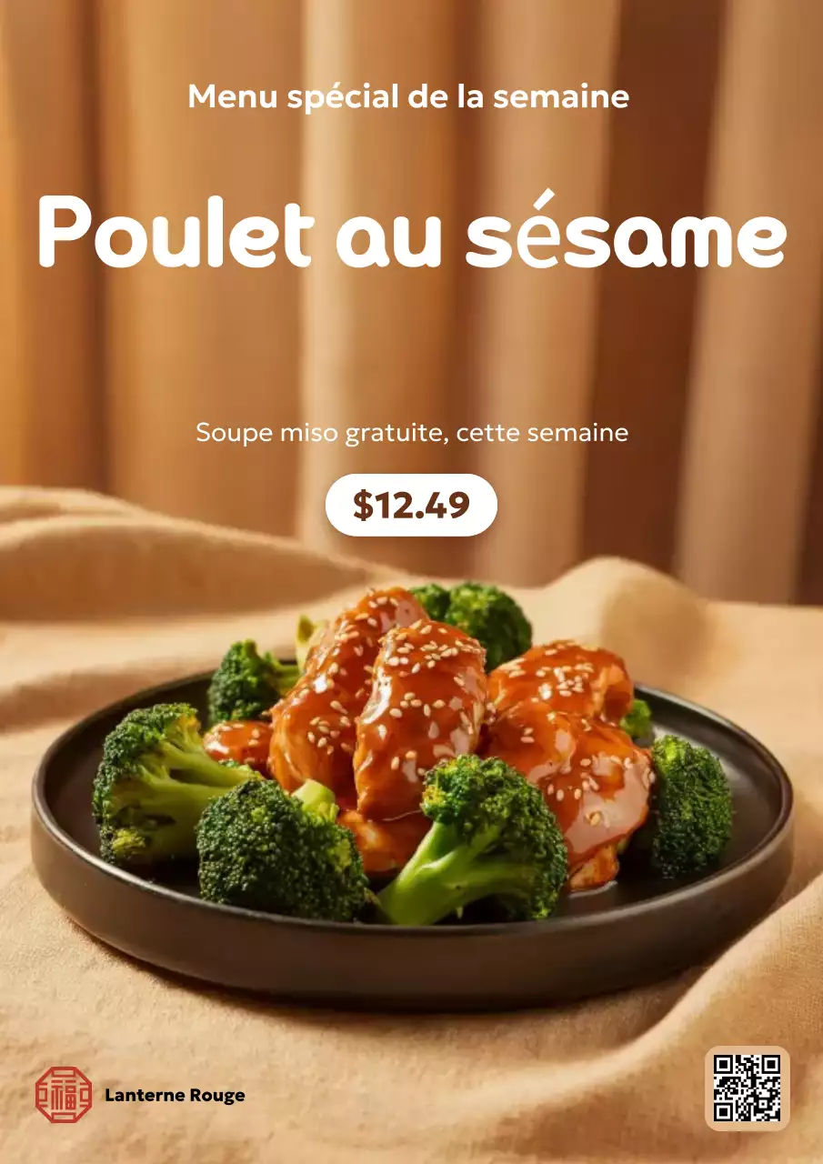 promotion alimentaire moderne beige