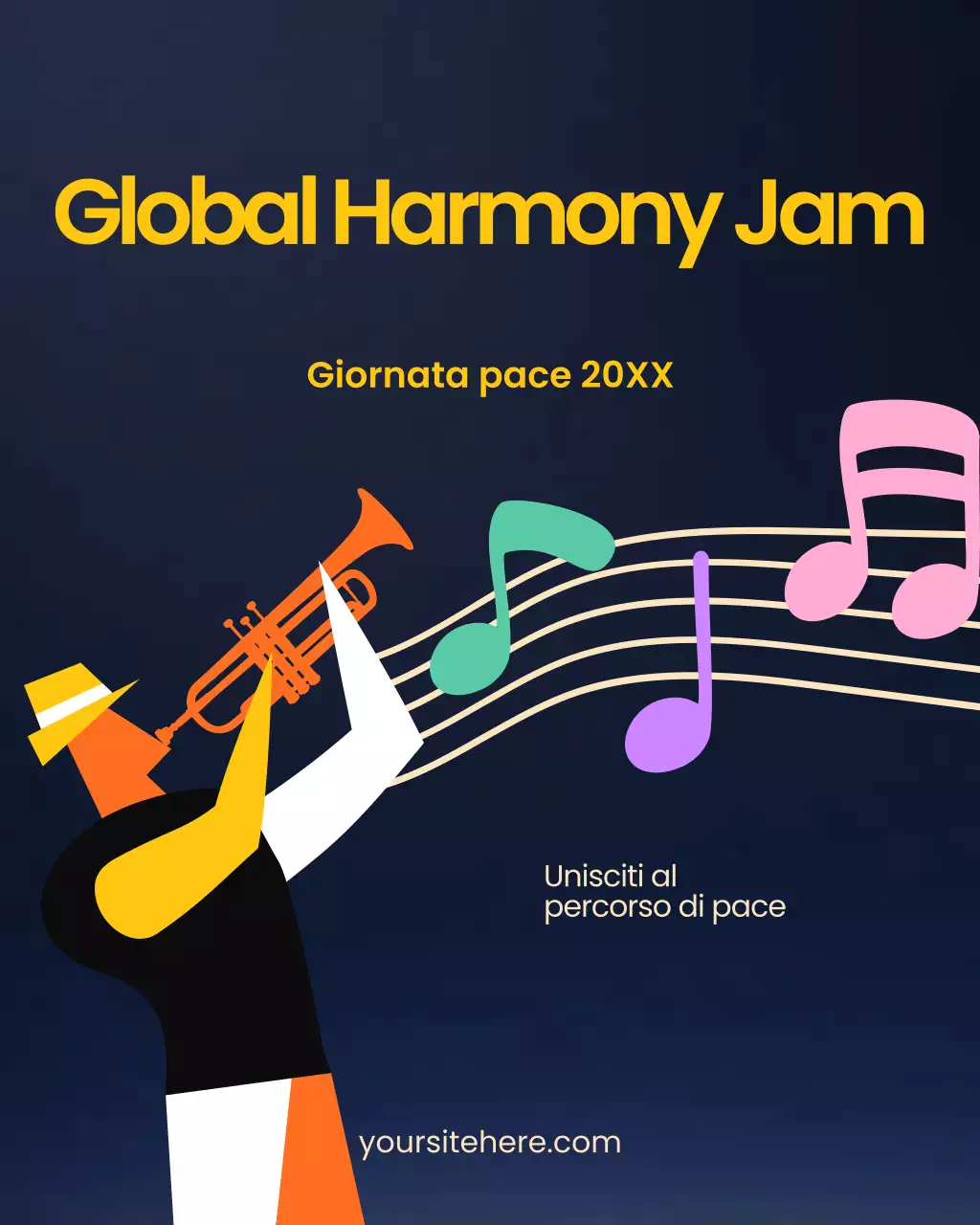 Annuncio di Green Modern Peace su Instagram