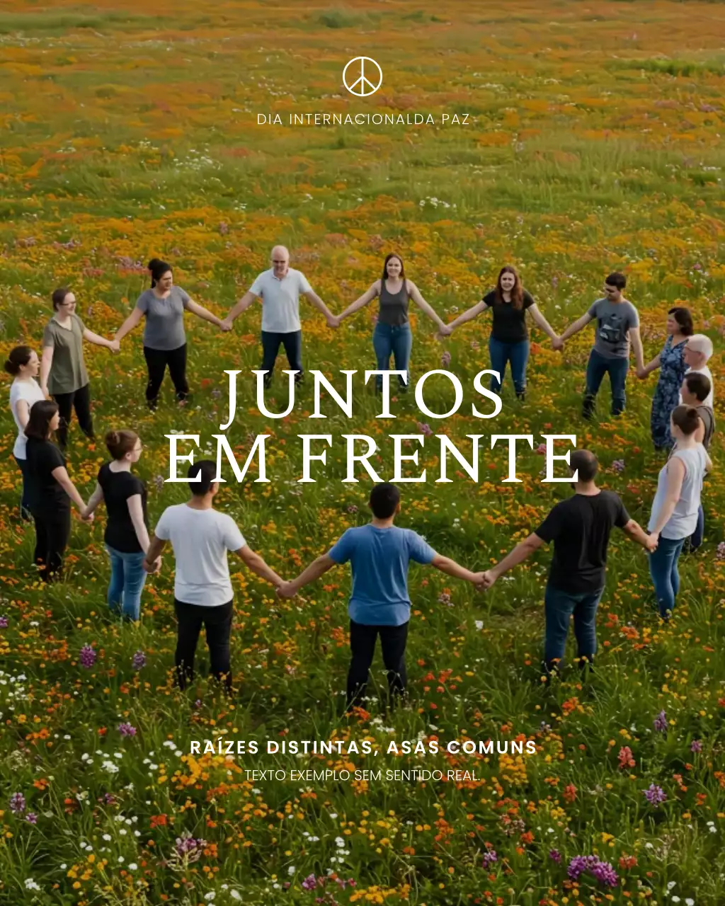 Postagem do Instagram sobre o Dia Internacional da Paz da Green Nature