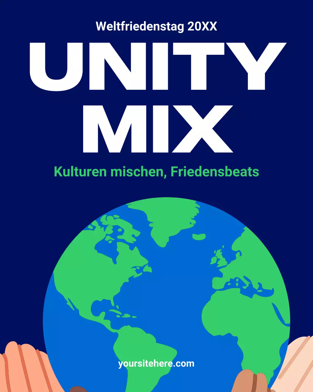 Instagram-Beitrag zum Blue Modern Peace-Event