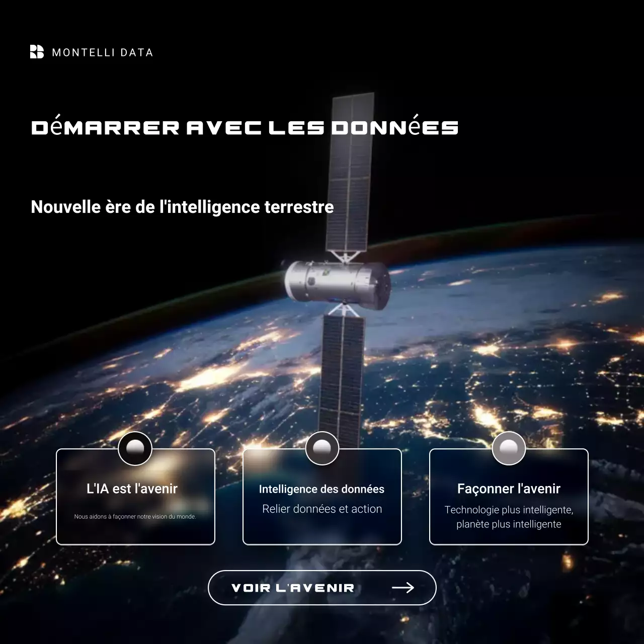 Publication Instagram sur la promotion des données futuristes noires
