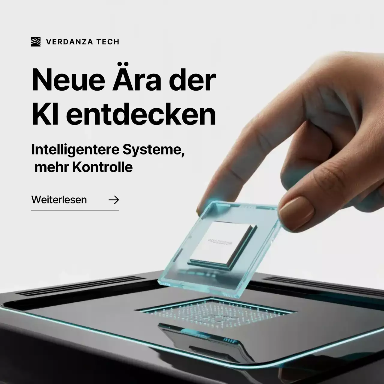 Grey Modern AI-Promotion-Instagram-Post