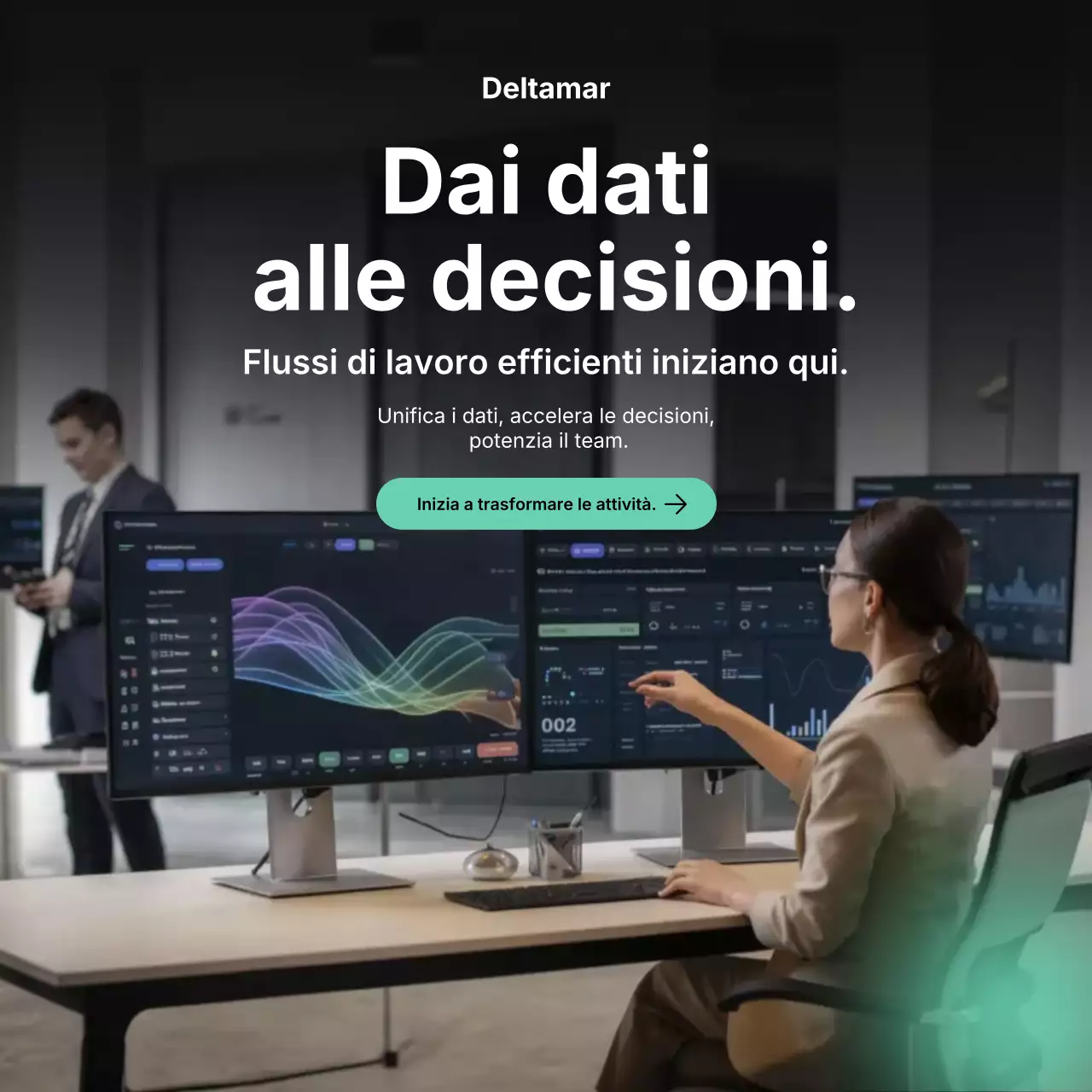 Pubblicità di Grey Modern Data Analytics su Instagram