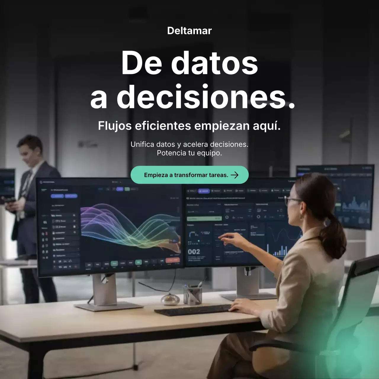 Publicación de Instagram de Grey Modern Data Analytics