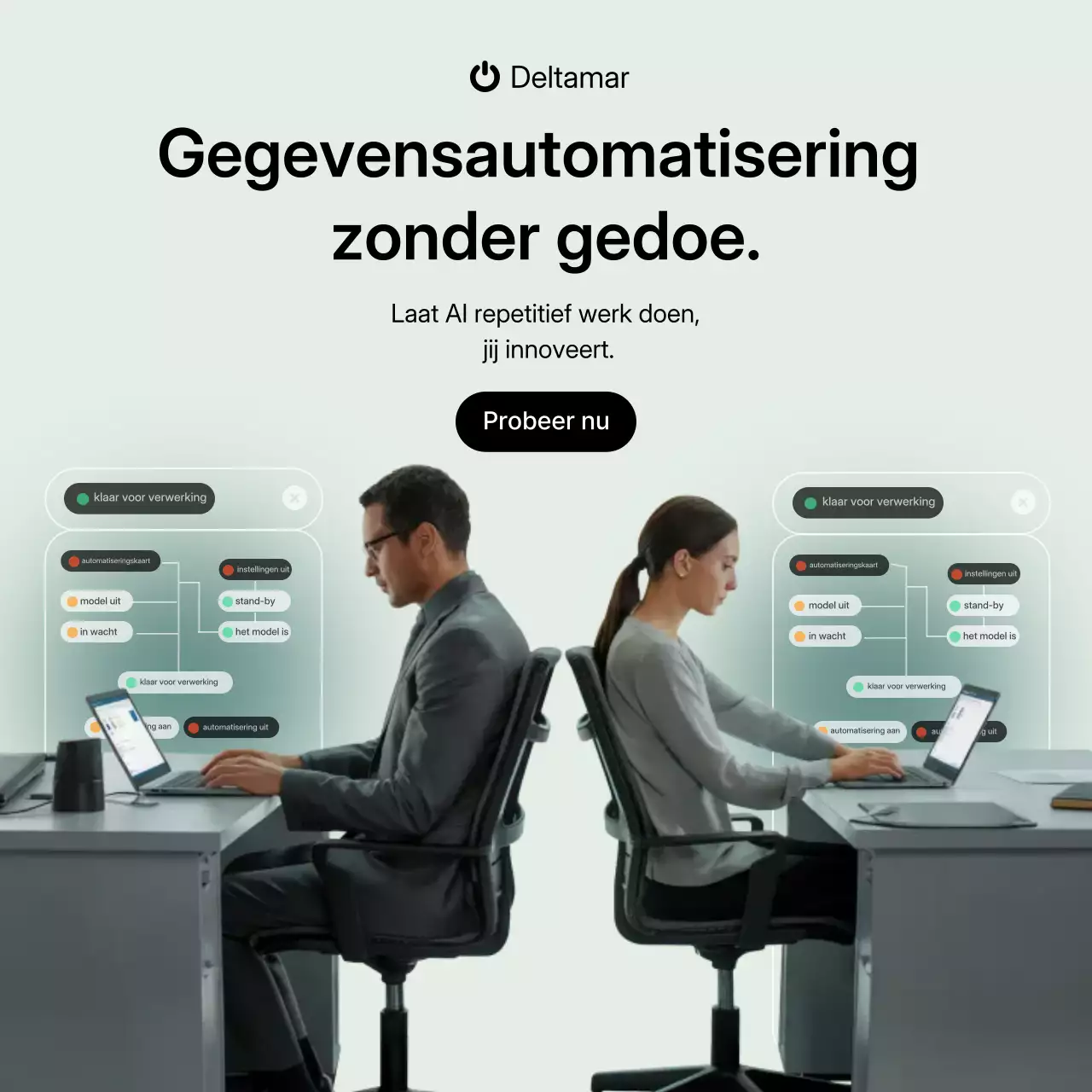 Instagram-bericht over de promotie van Mint Modern Automation