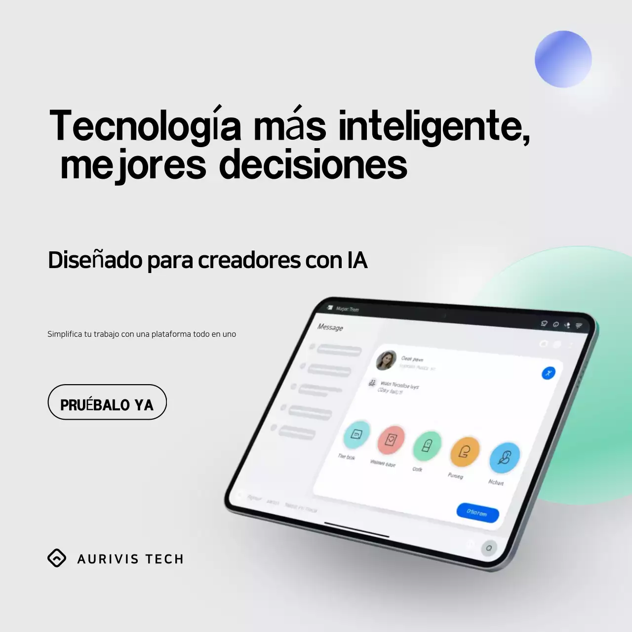 Publicación de Instagram de un anuncio de tecnología moderna y gris