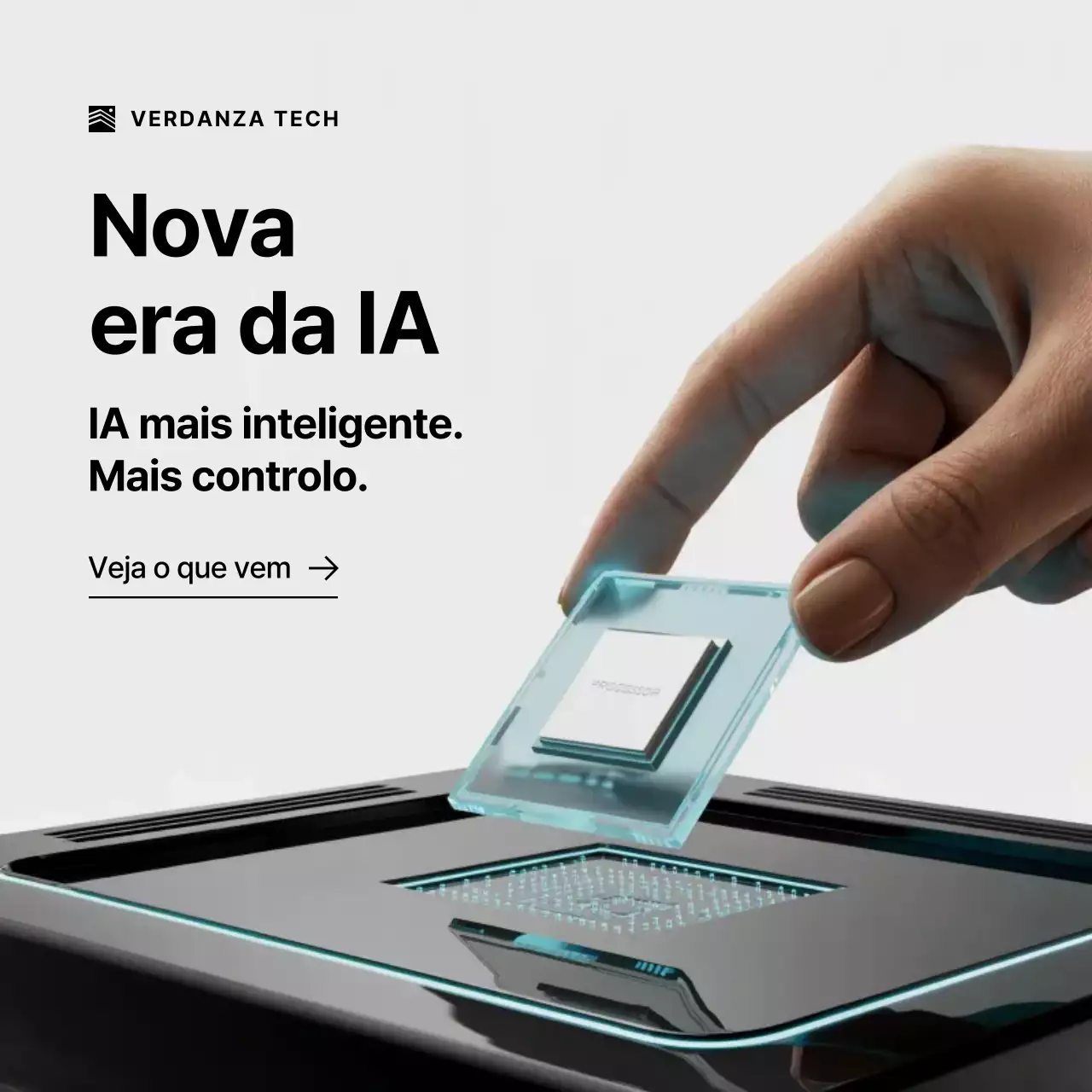 Postagem promocional do Instagram da Grey Modern AI