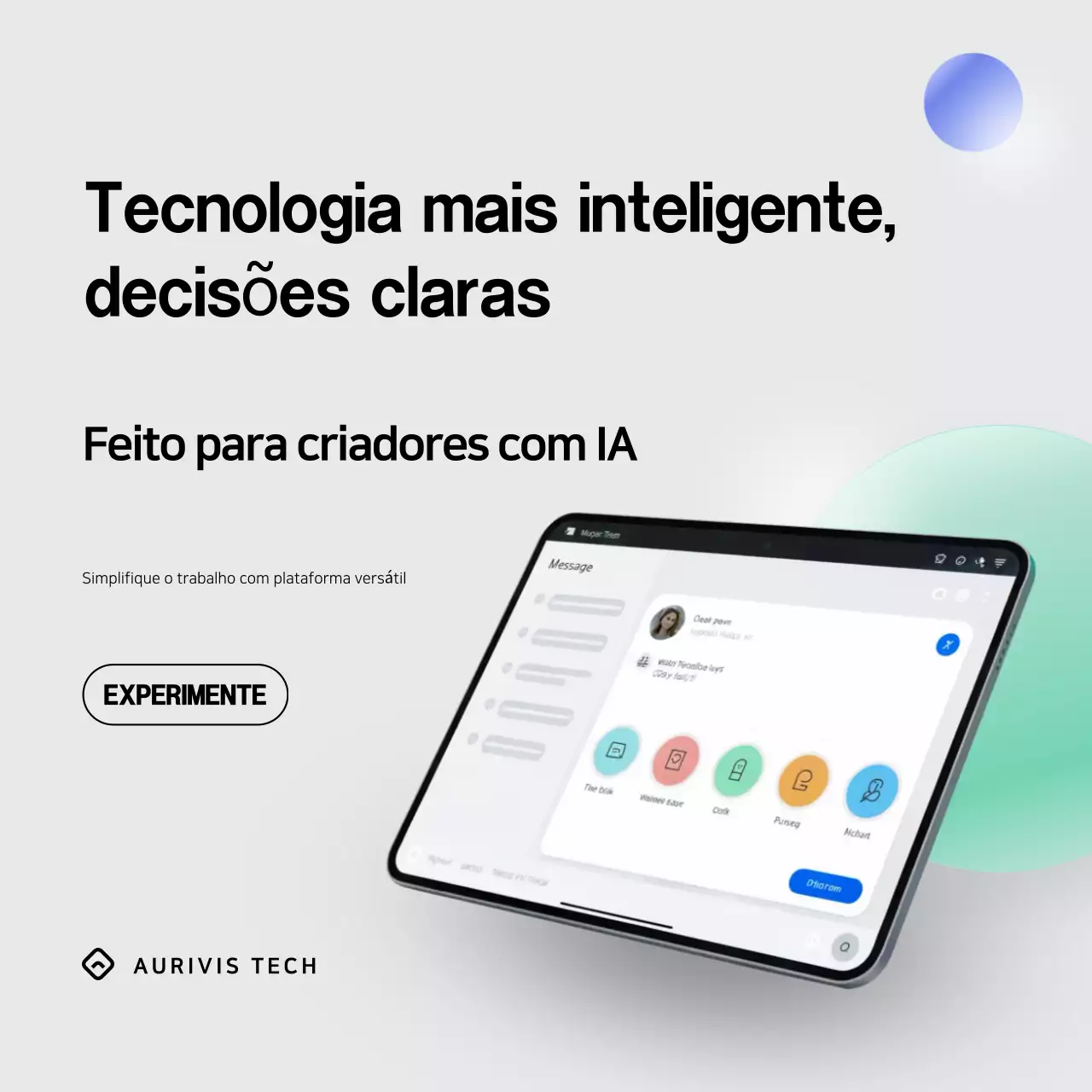 Publicação de anúncio de tecnologia moderna cinza no Instagram