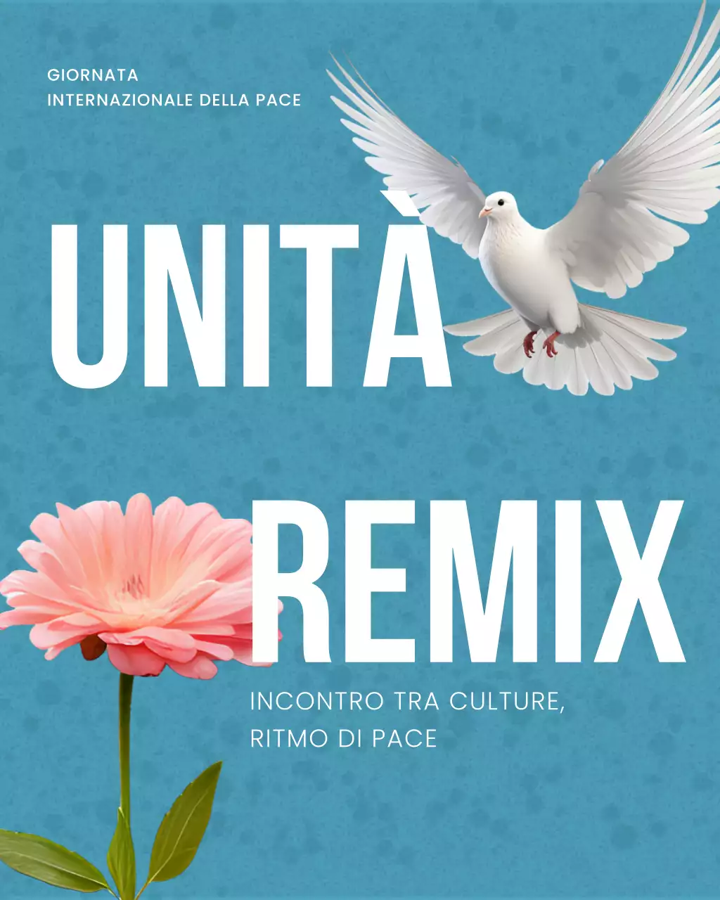 Annuncio del Blue Modern Peace Day su Instagram