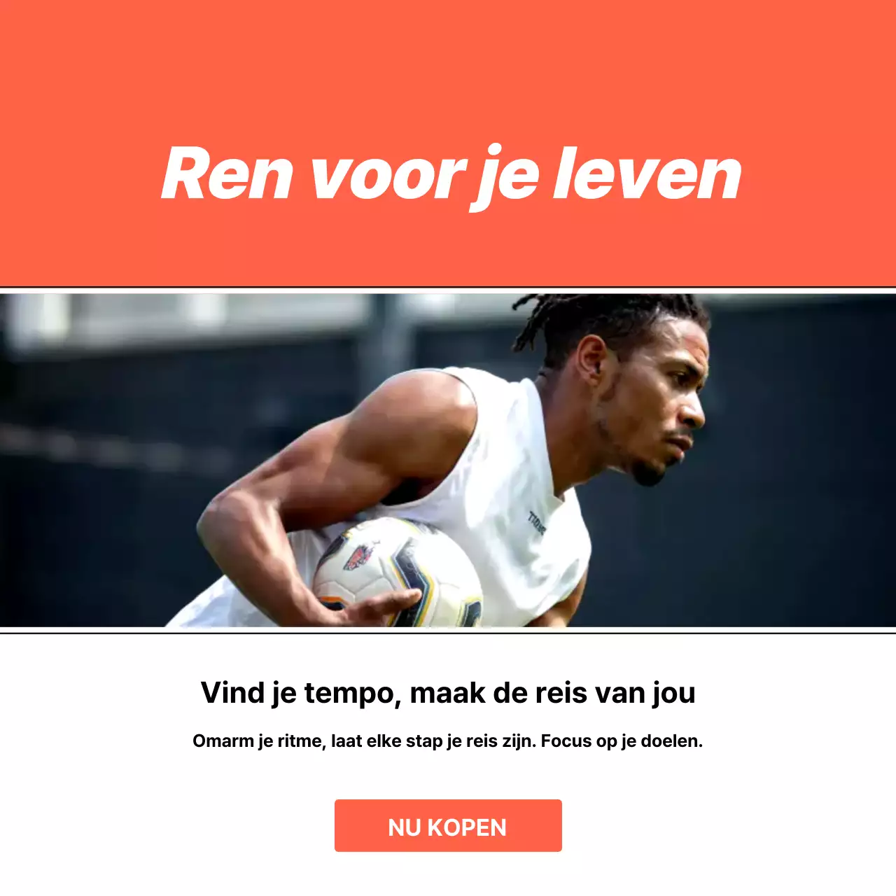oranje moderne sportpromotie