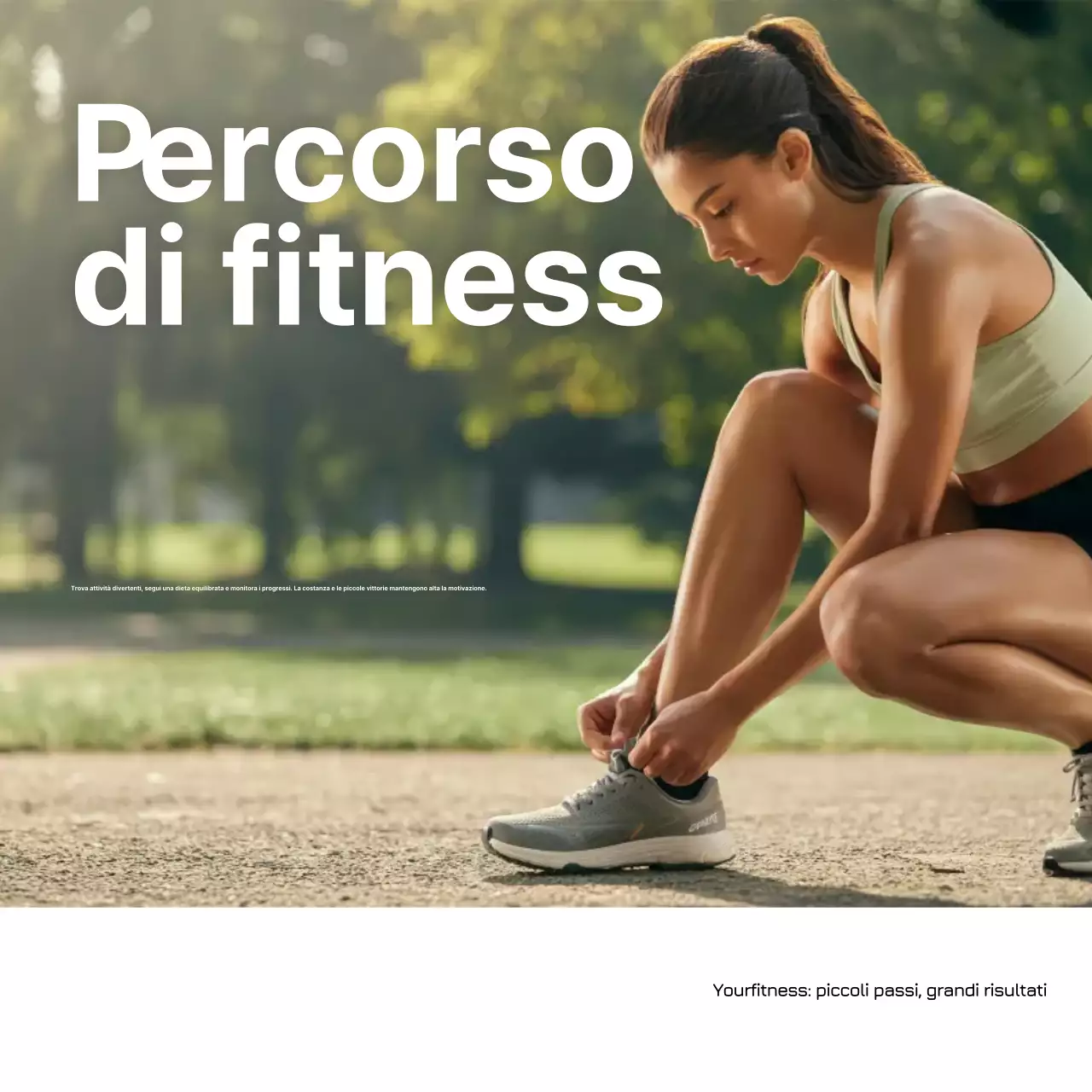 promozione del fitness moderno e verde
