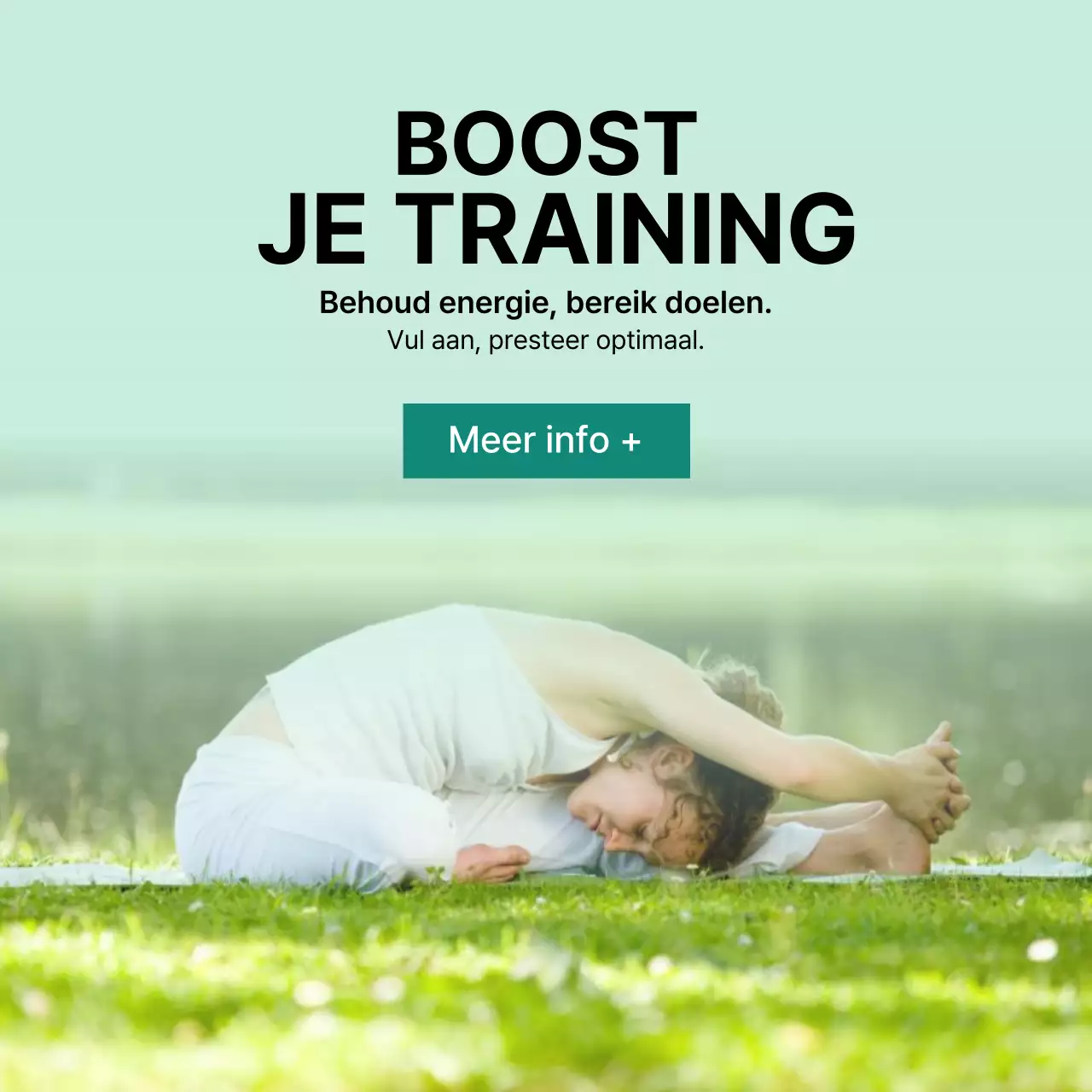 mint moderne fitness promotie