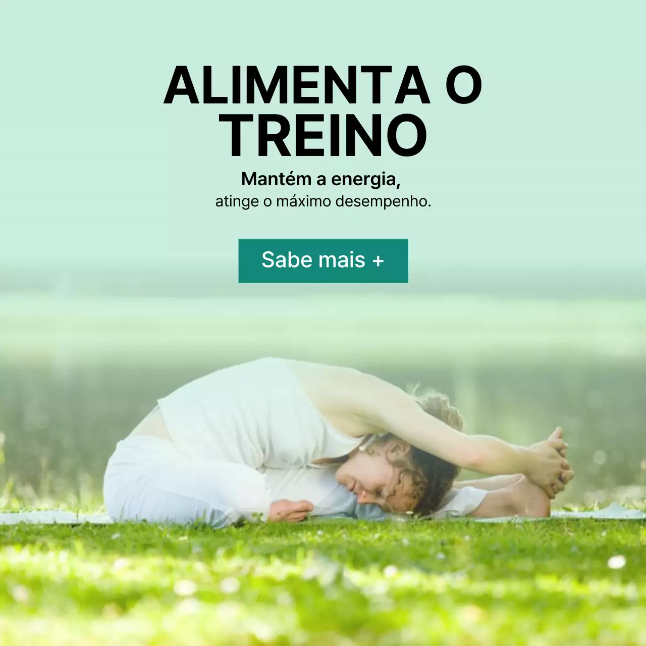 promoção de fitness moderno mint