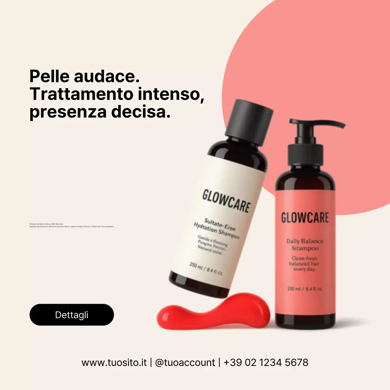 promozione shampoo moderno corallo