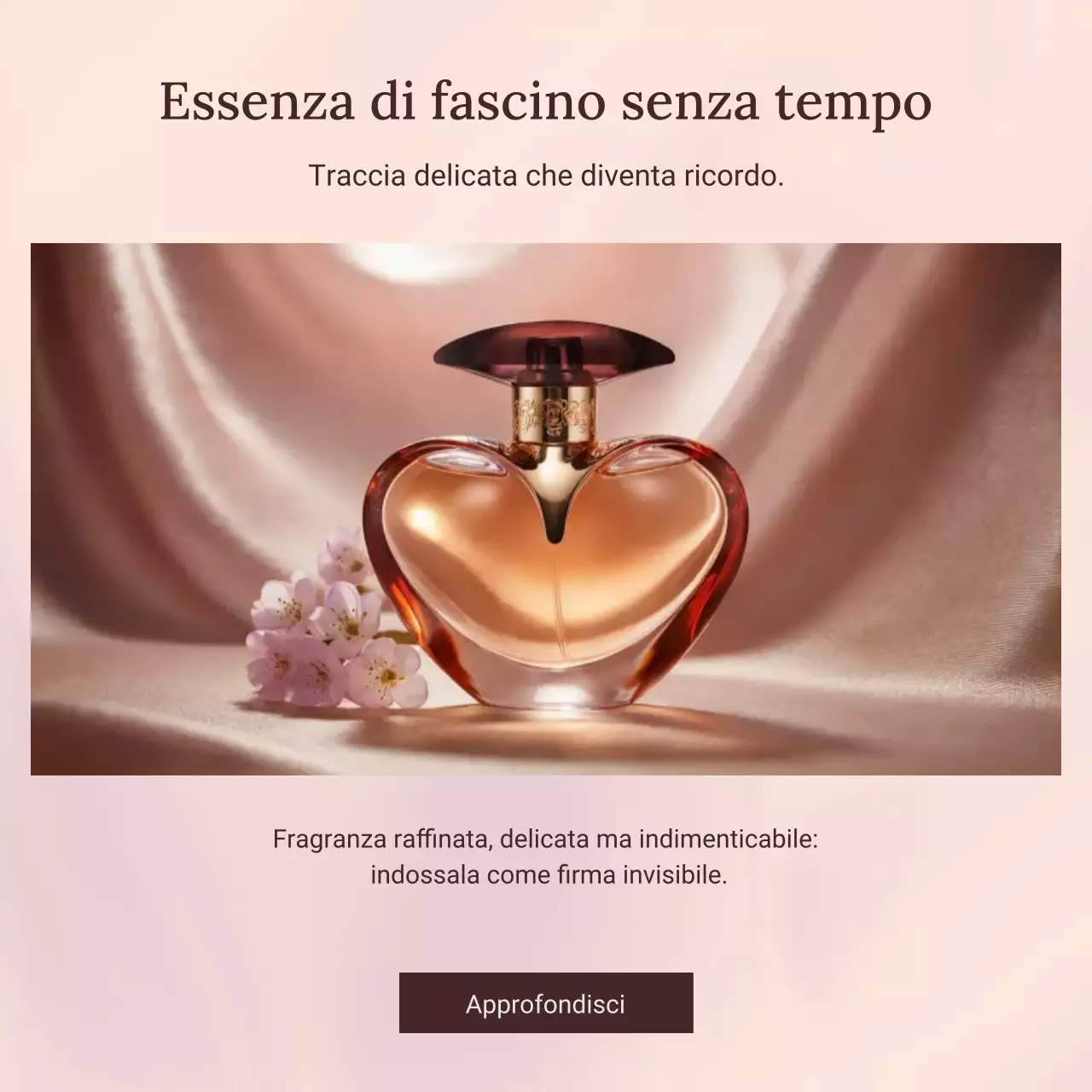 promozione profumo elegante beige