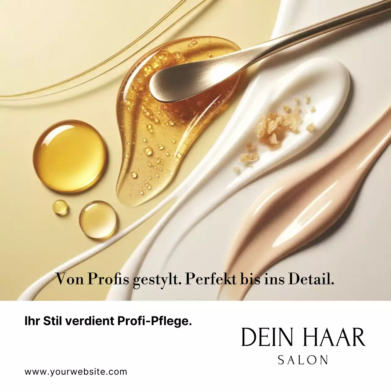 gold elegante haarförderung