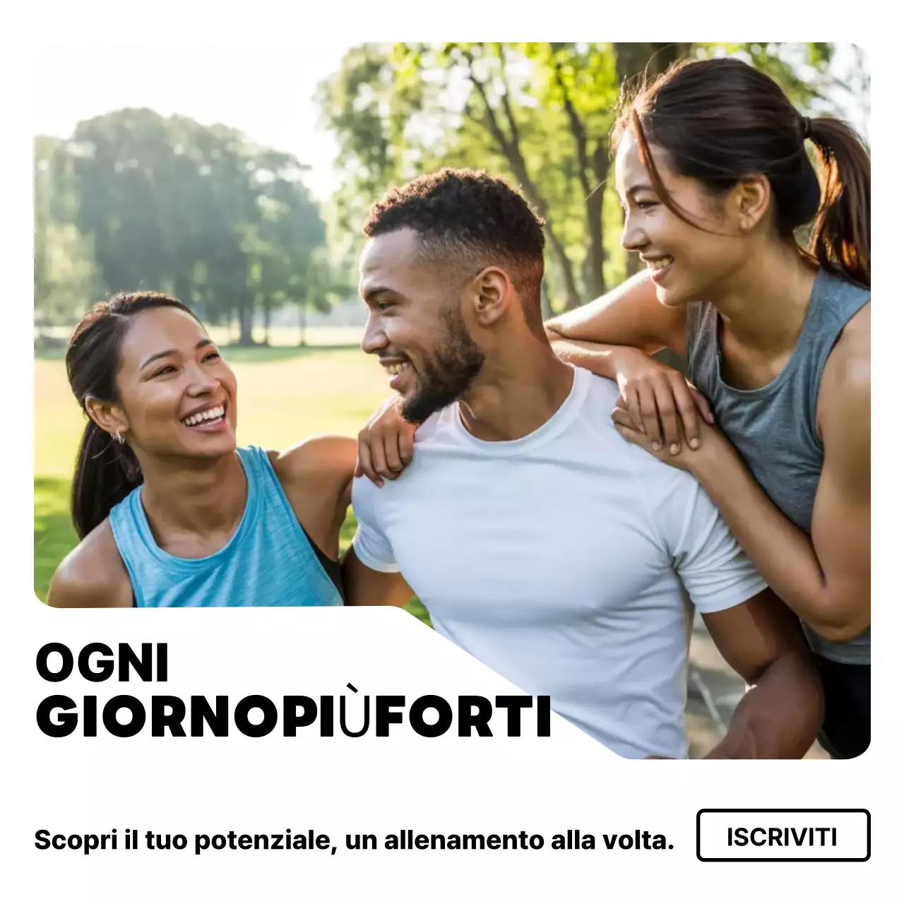 promozione del fitness moderno e verde