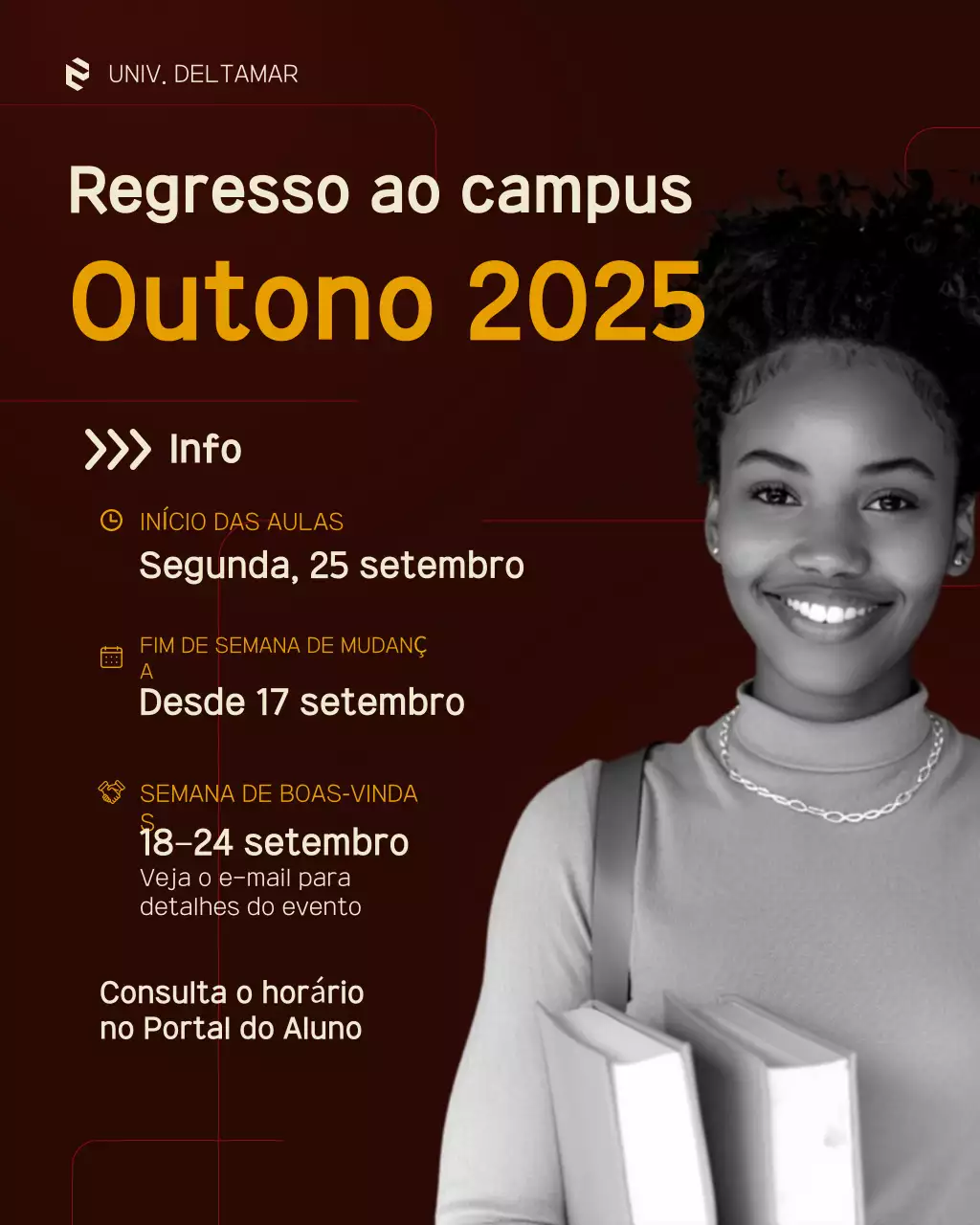 Publicação no Instagram do Brown Modern Campus