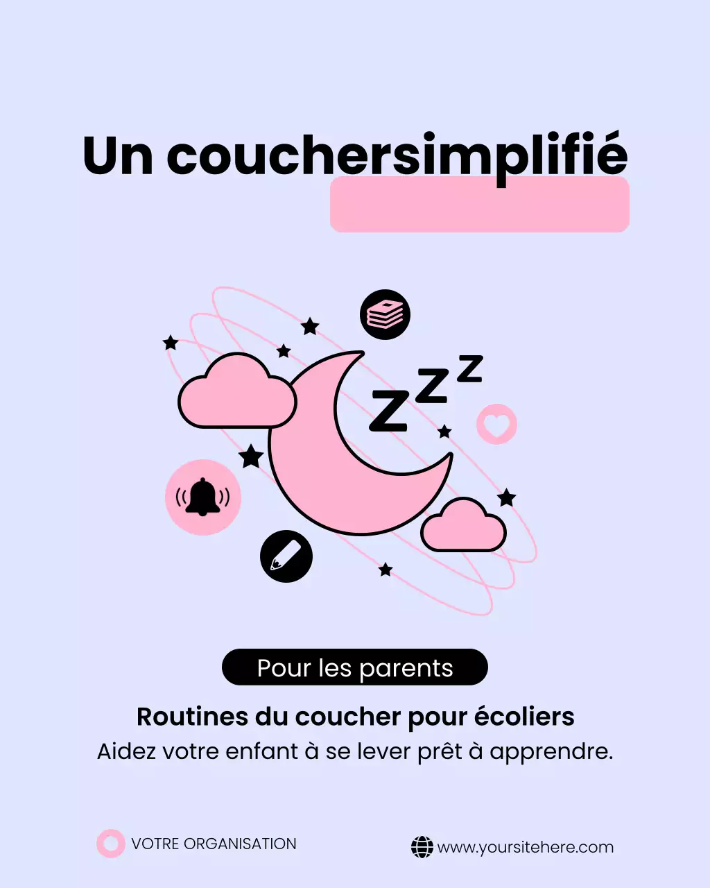 Publication Instagram : Guide du sommeil minimaliste et moderne