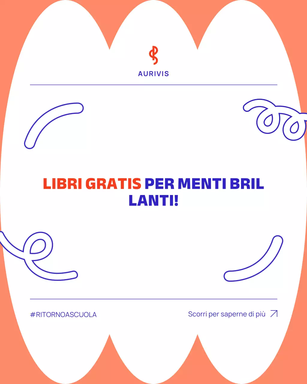 Post Instagram sulla promozione dell'educazione giocosa viola