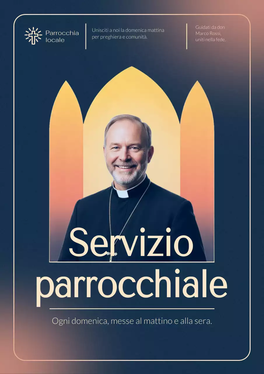 Manifesto della chiesa classica della Marina