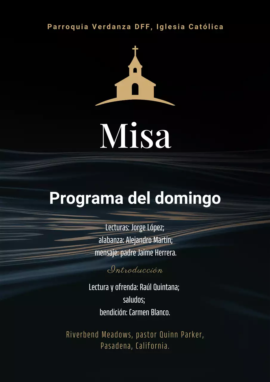 Cartel elegante de anuncio de adoración en negro