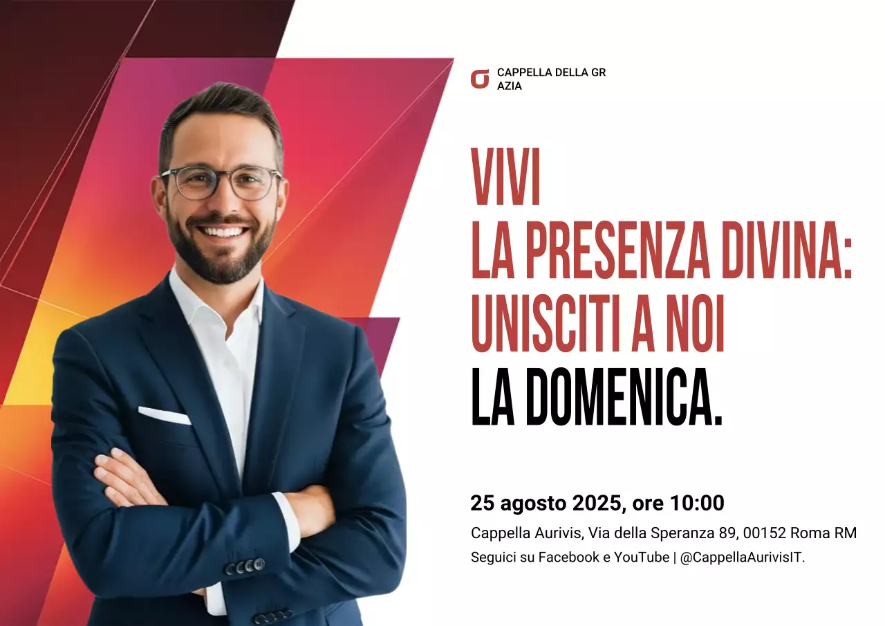 Manifesto di invito al culto moderno rosso