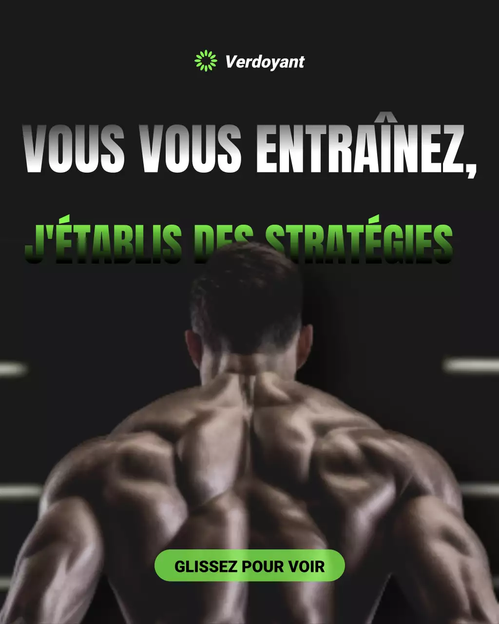 Publication Instagram de promotion de Black Bold Fitness