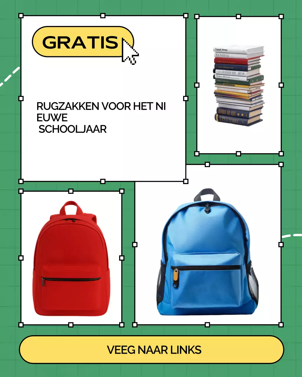 Instagram-bericht ter promotie van Green Modern School