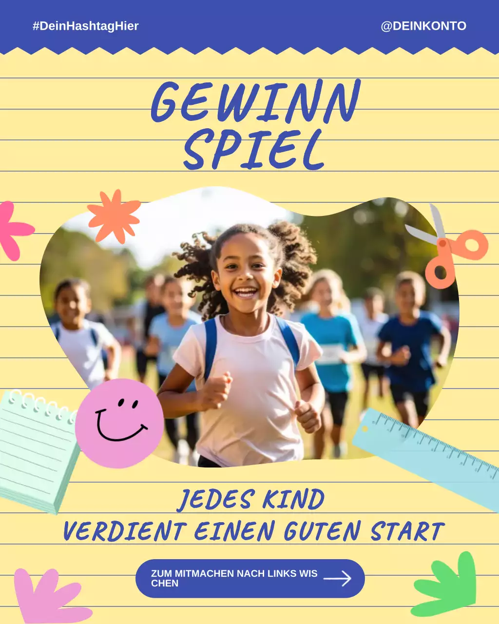 Instagram-Post zum Community-Gewinnspiel „Back to School“