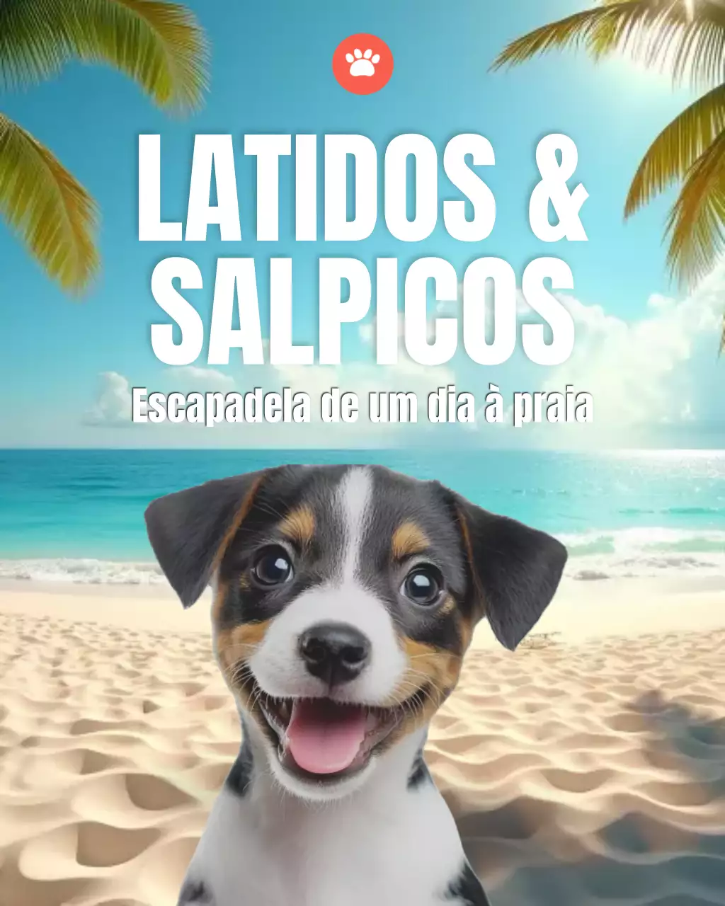 Convite para evento do Blue Playful Dog no Instagram