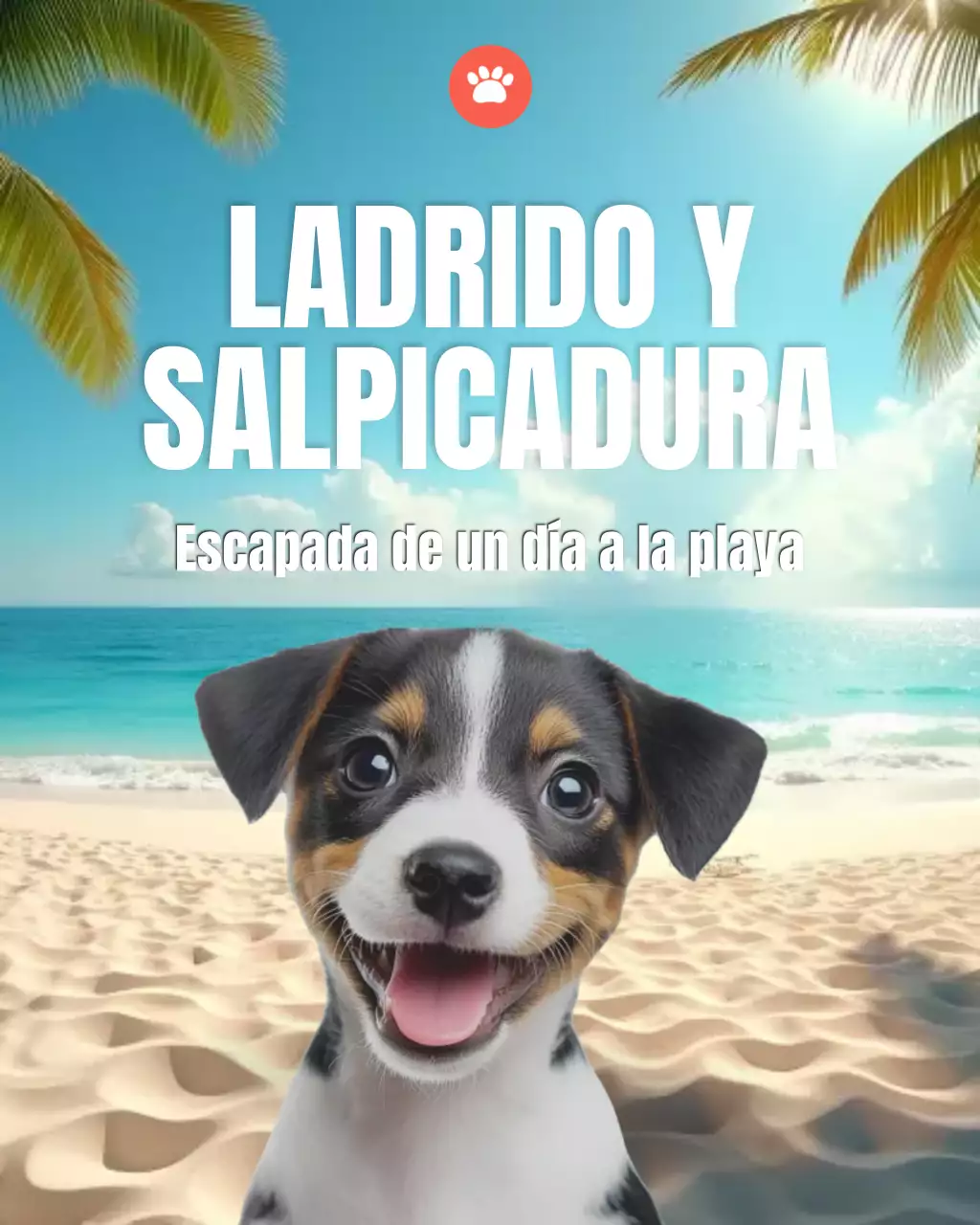 Invitación al evento "Perro Azul Juguetón" (publicación de Instagram)