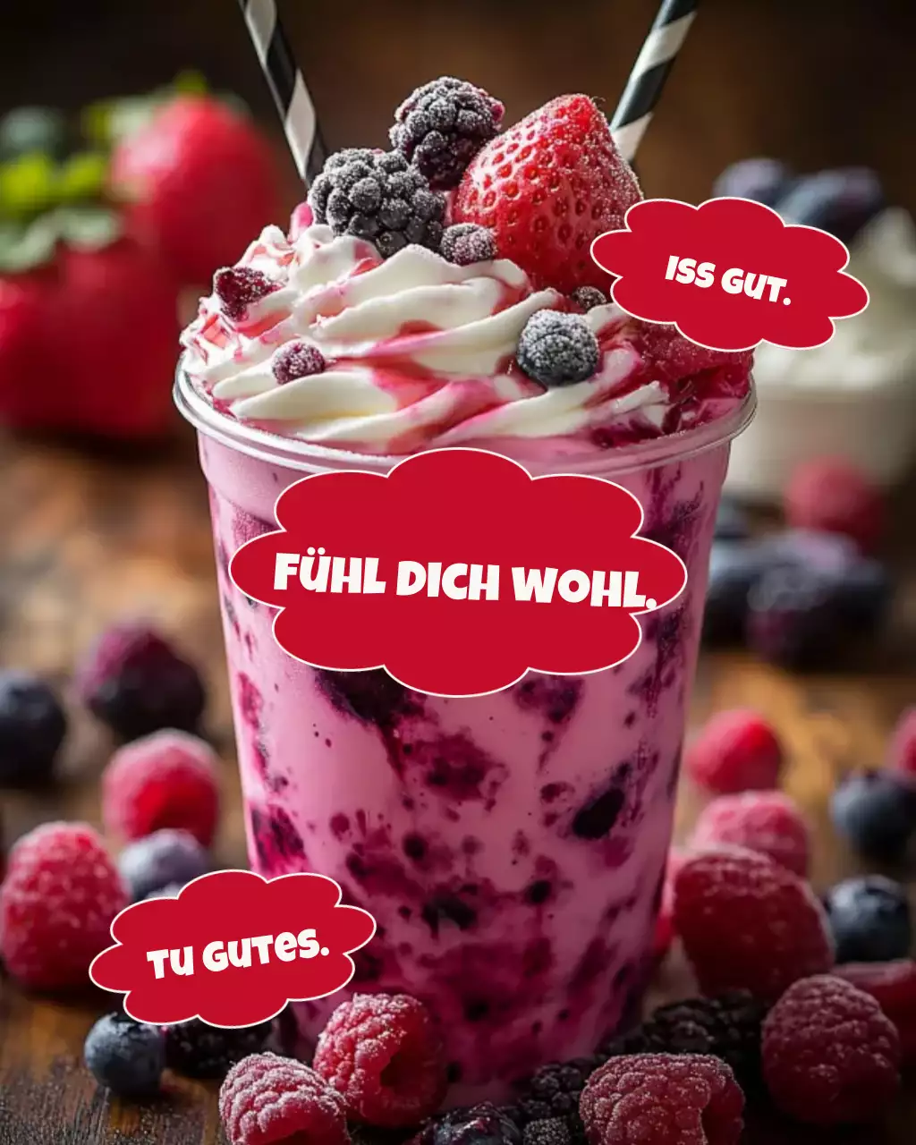 Instagram-Post zu veganem Essen am Labor Day