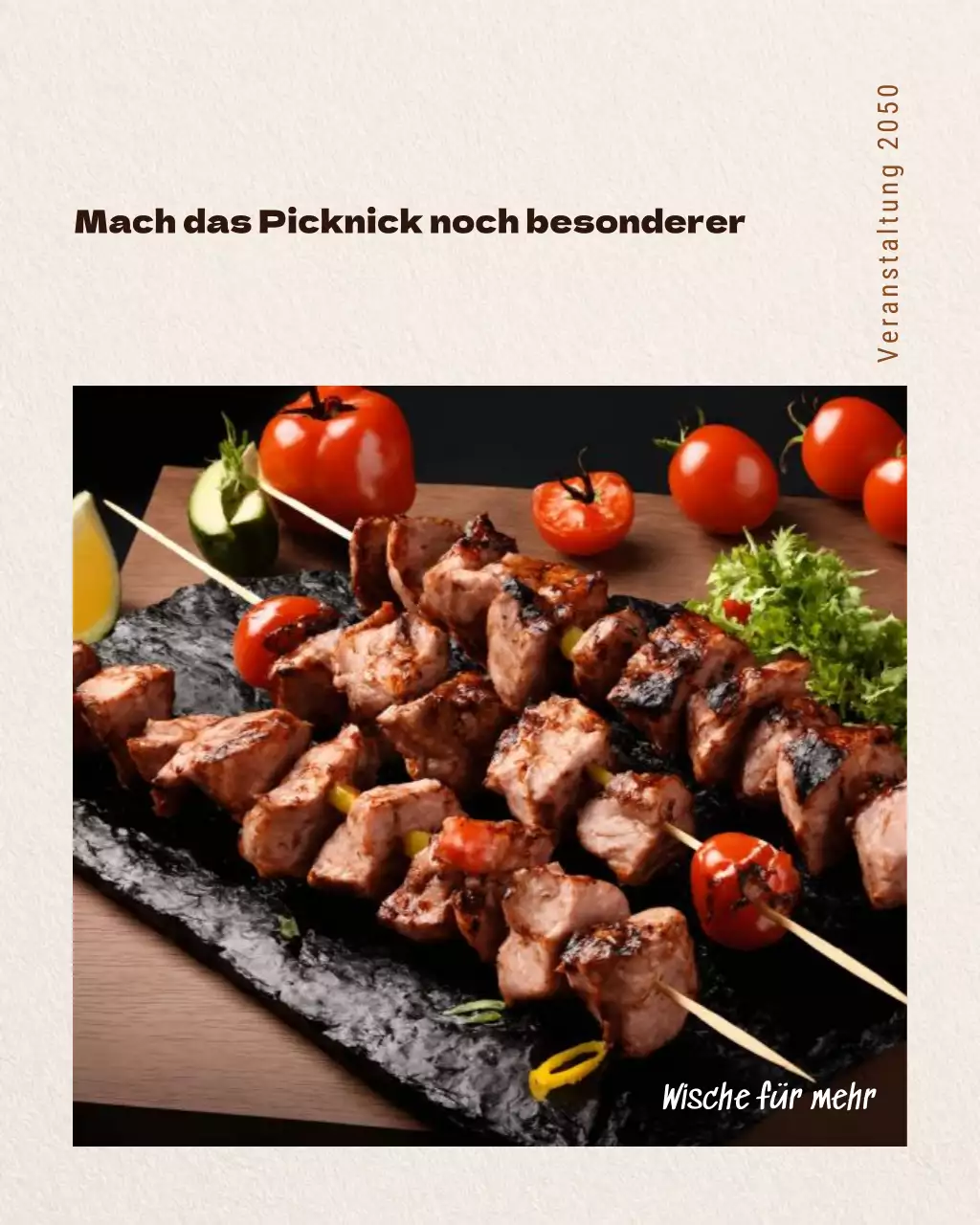 Instagram-Post zum Picknick-Event am Labor Day