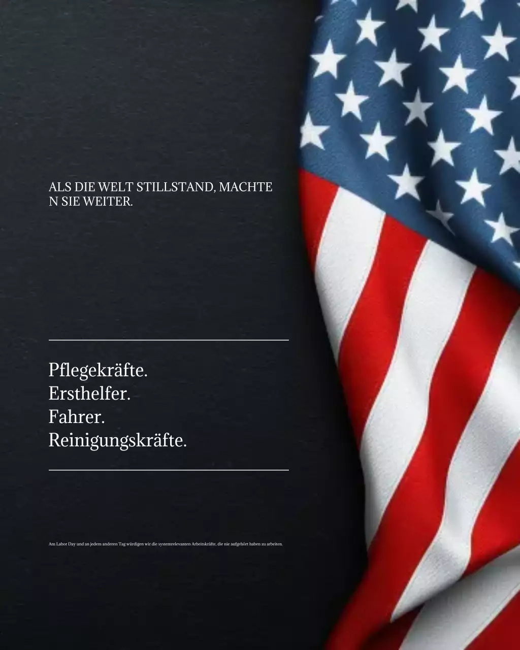 Instagram-Beitrag zum Tag der Arbeit